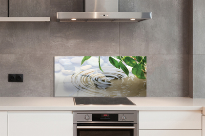 Painel de vidro Respingo de gota d'água