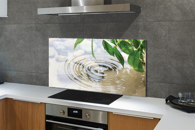 Painel de vidro Respingo de gota d'água