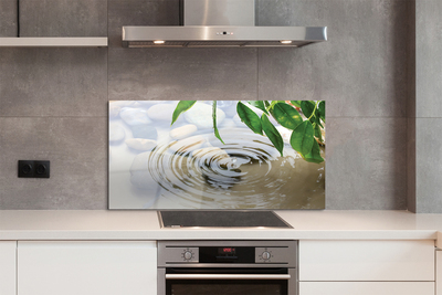 Painel de vidro Respingo de gota d'água