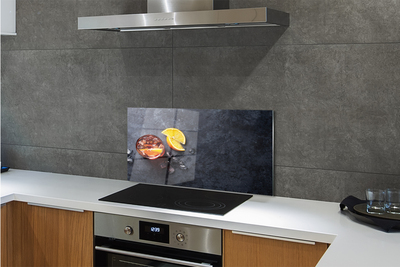 Painel de vidro Chá gelado de limão