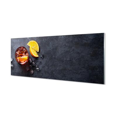 Painel de vidro Chá gelado de limão