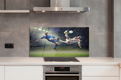 Painel de vidro Pessoas bola de chuva