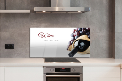 Painel de vidro Vinho de uva
