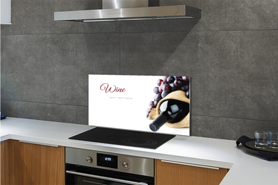 Painel de vidro Vinho de uva