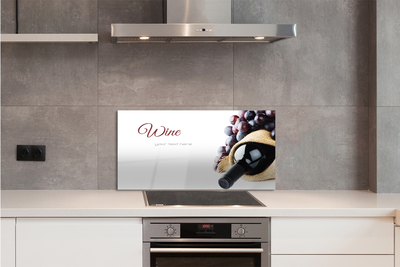 Painel de vidro Vinho de uva