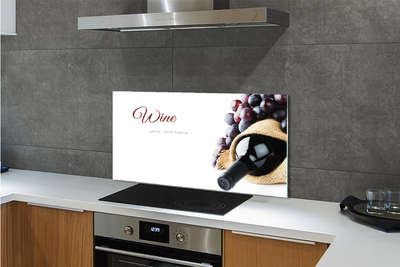 Painel de vidro Vinho de uva
