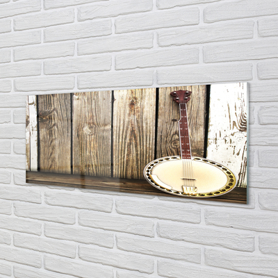 Painel de vidro Ukulele