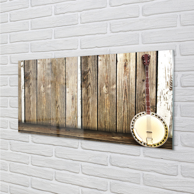 Painel de vidro Ukulele
