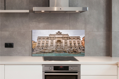 Painel de vidro Fonte da Basílica de Roma