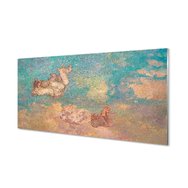 Painel de vidro Arte da Carruagem de Apolo