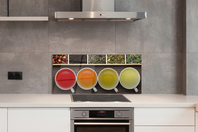 Painel de vidro Chás de ervas