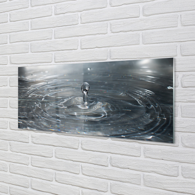 Painel de vidro Respingo de gota d'água