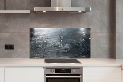 Painel de vidro Respingo de gota d'água