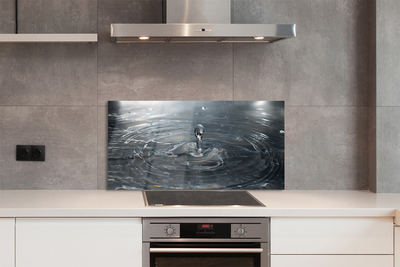 Painel de vidro Respingo de gota d'água