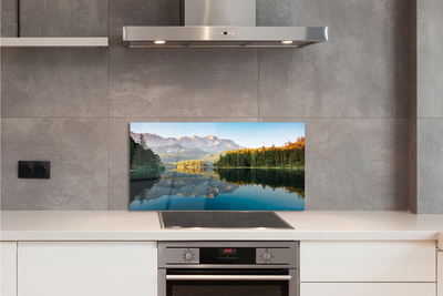 Painel de vidro Alemanha Montanhas Lago Floresta