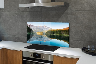 Painel de vidro Alemanha Montanhas Lago Floresta