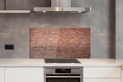 Painel de vidro parede de tijolos