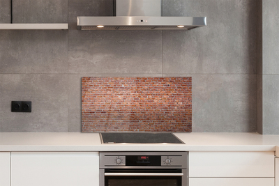 Painel de vidro parede de tijolos