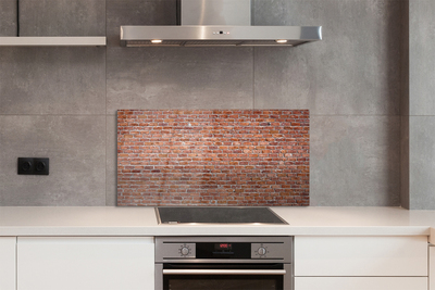 Painel de vidro parede de tijolos