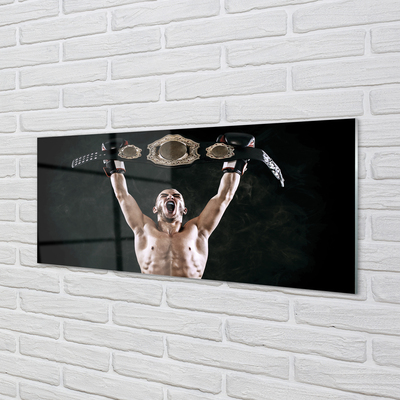 Painel de vidro Cinto masculino