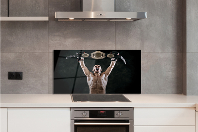 Painel de vidro Cinto masculino