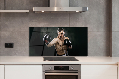 Painel de vidro Luvas Masculinas