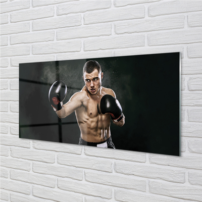 Painel de vidro Luvas Masculinas