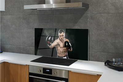 Painel de vidro Luvas Masculinas