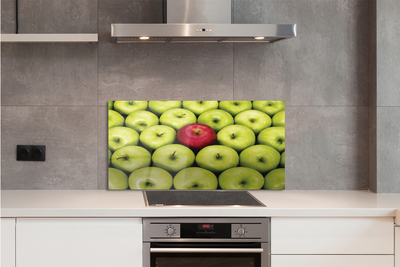 Painel de vidro Maçãs verdes e vermelhas