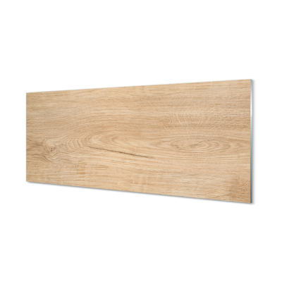 Painel de vidro Grãos e nós da madeira