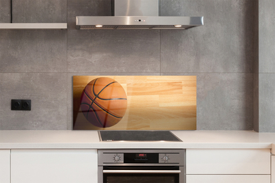 Painel de vidro Basquete no chão