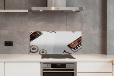 Painel de vidro Instrumentos