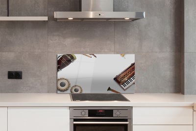 Painel de vidro Instrumentos