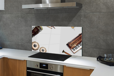 Painel de vidro Instrumentos