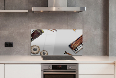 Painel de vidro Instrumentos