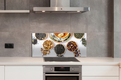 Painel de vidro Chá de ervas