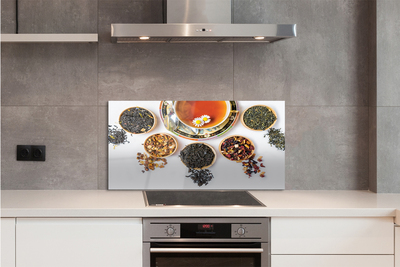 Painel de vidro Chá de ervas