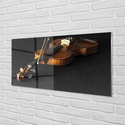 Painel de vidro Violino