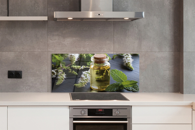 Painel de vidro Chá de menta