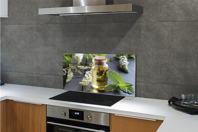 Painel de vidro Chá de menta