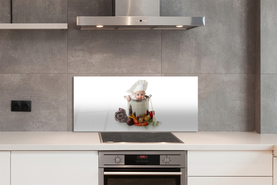 Painel de vidro Pote de colher para bebê