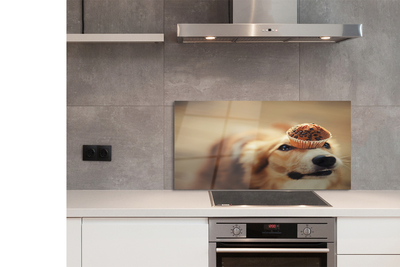 Painel de vidro Bolinho de cachorro