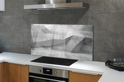 Painel de vidro Pedra concreto abstrato