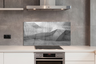 Painel de vidro Pedra concreto abstrato