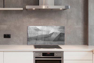 Painel de vidro Pedra concreto abstrato