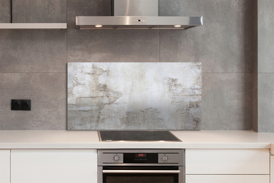 Painel de vidro Pedra concreto mármore