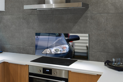 Painel de vidro Carro preto