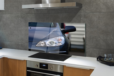 Painel de vidro Carro preto