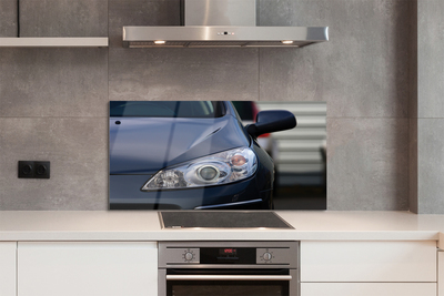 Painel de vidro Carro preto