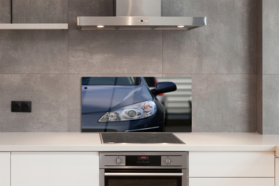 Painel de vidro Carro preto